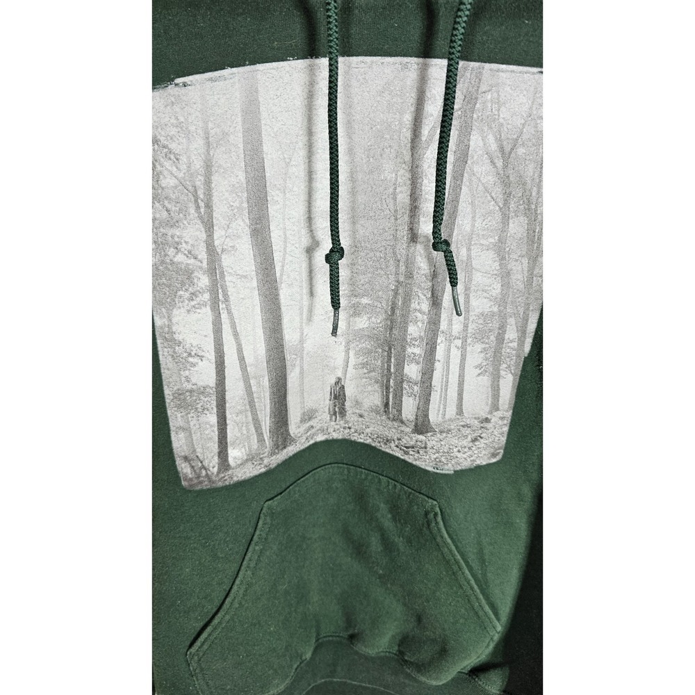 Taylor Swift In The Trees Folklore Hoodie Sweatshirt Womens Small Green Pocket - Picture 4 of 11